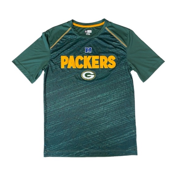 NFL Team Apparel TX3 Cool Green Bay Packers Short Sleeve T-Shirt Size Medium - Picture 3 of 7